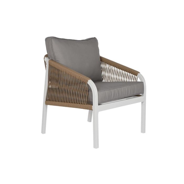 Sofa Terraza Y Jardin DKD Home Decor Blanco Natural 73 x 84 x 189 cm Set de 4 1 Sofa Terraza Y Jardin DKD Home Decor Blanco Natural 73 x 84 x 189 cm Set de 4 1