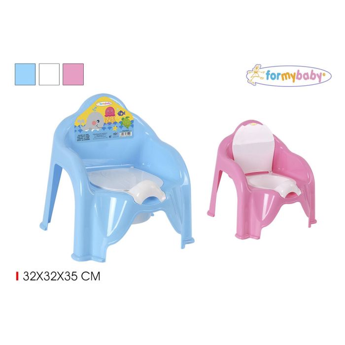 Formybaby Silla WC Bebé Color Surtido 32x35x32 cm (12 Unidades) 0 Formybaby Silla WC Bebé Color Surtido 32x35x32 cm (12 Unidades) 0