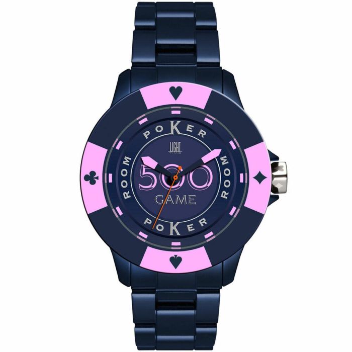 Reloj Unisex Light Time POKER (Ø 41 mm)