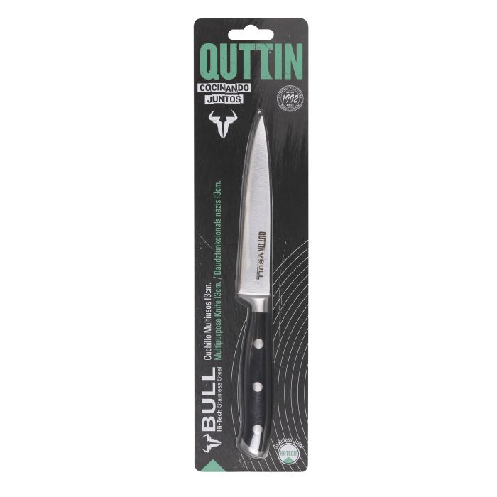 Cuchillo Multiusos Quttin Bull Edi 13 cm (4 Unidades) 1 Cuchillo Multiusos Quttin Bull Edi 13 cm (4 Unidades) 1