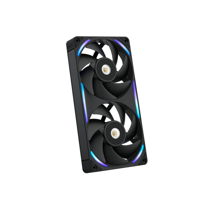 NZXT Ventilador F240X RGB Single-Frame 12cm Negro RF-U24PN-B1