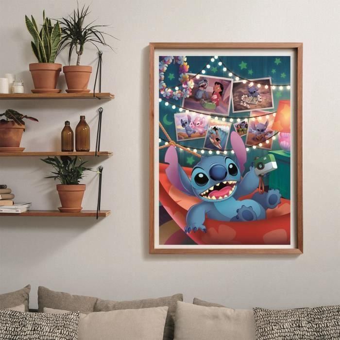 CLEMENTONI Puzzle Disney Stitch 1000 Piezas 70x50cm 3