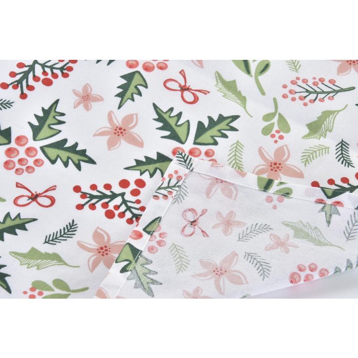 Camino Mesa Navidad Tradicional DKD Home Decor Verde Rojo 150 x 0.2 x 50 cm (4 Unidades) 2