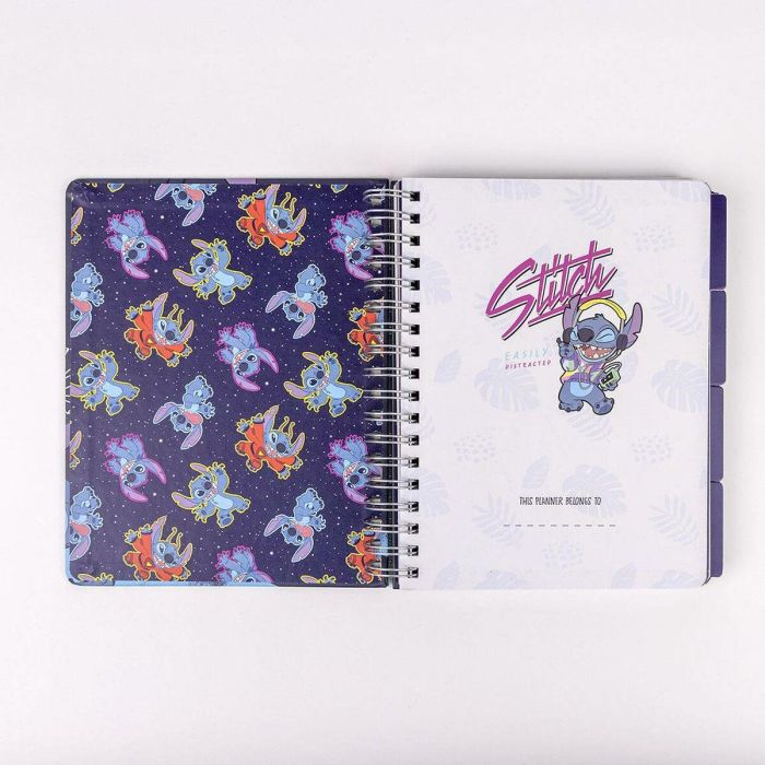 Libreta planificador semanal stitch 19.0 x 24.0 x 2.0 cm Libreta planificador semanal stitch 19.0 x 24.0 x 2.0 cm