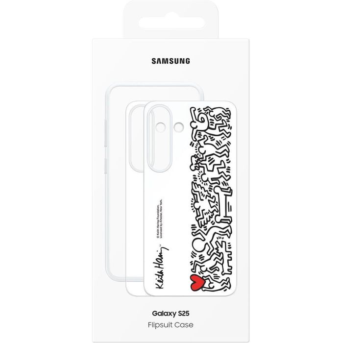 Samsung EF-MS931 Flipsuit Case para Galaxy S25, Funda para móvil 6.2", Protección caídas/rayones, Multicolor y Blanco 9