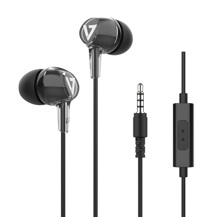 Auriculares V7 HA220 Negro 4