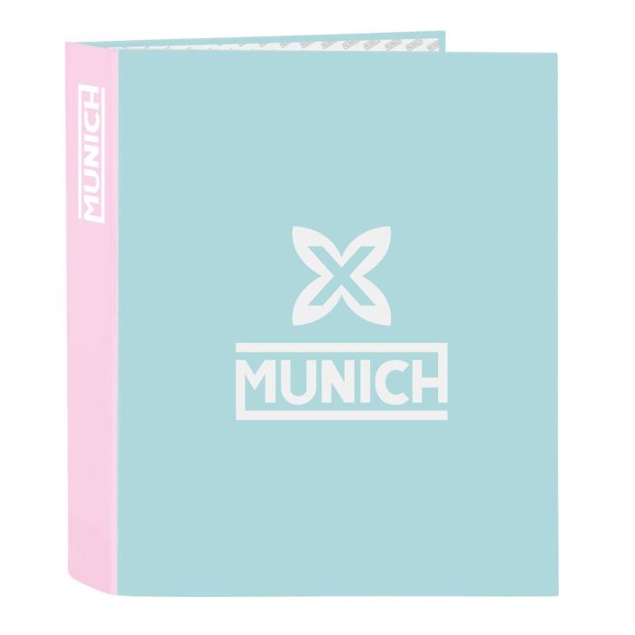 Carpeta de anillas Munich Heaven Azul cielo A4 27 x 33 x 6 cm 0 Carpeta de anillas Munich Heaven Azul cielo A4 27 x 33 x 6 cm 0