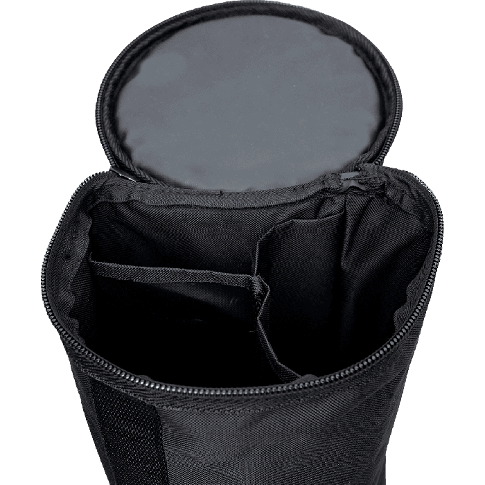 SBG Funda de Nylon para 5 Micrófonos y 3 Pies de Micrófono con Compartimentos Interiores, Dimensiones 112x25x20 cm 5