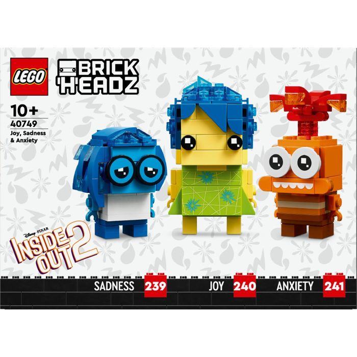 Juego de Construcción Lego BRICKHEADZ 40749 Inside Out 2 300 Piezas 6