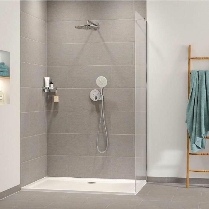 Grohe 34877000 Conjunto de Ducha Empotrado con Mezclador Termostático y Todo Tipo de Chorros - Gris 5 Grohe 34877000 Conjunto de Ducha Empotrado con Mezclador Termostático y Todo Tipo de Chorros - Gris 5
