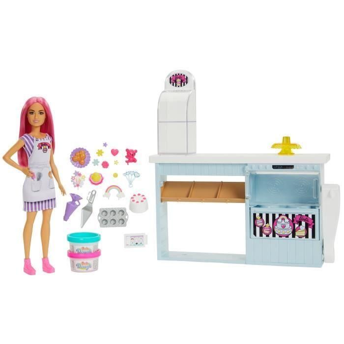 Mattel HGB73 Pasticceria Barbie - Juego con Accesorios Mattel HGB73 Pasticceria Barbie - Juego con Accesorios