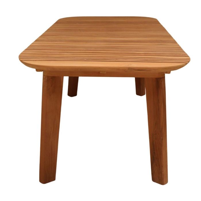 Mesa de Comedor Home ESPRIT madera de teca 200 x 90 x 74 cm 1