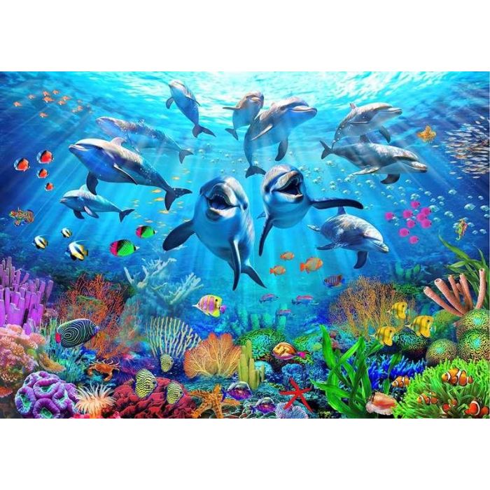Puzzle 500 piezas fiesta bajo el mar 2 Puzzle 500 piezas fiesta bajo el mar 2