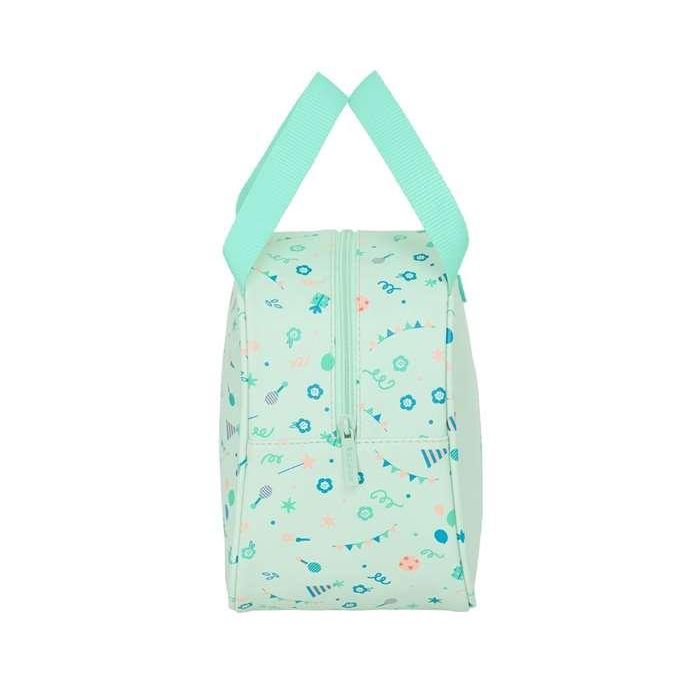 Portameriendas Térmico Safta Fiesta Verde 19 x 22 x 14 cm 2 Portameriendas Térmico Safta Fiesta Verde 19 x 22 x 14 cm 2