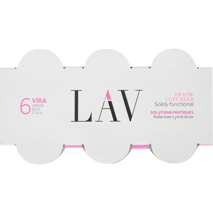Set 6 Bolsillos 7 cm - 65 cc Vira de Lav (12 Cajas) 3 Set 6 Bolsillos 7 cm - 65 cc Vira de Lav (12 Cajas) 3