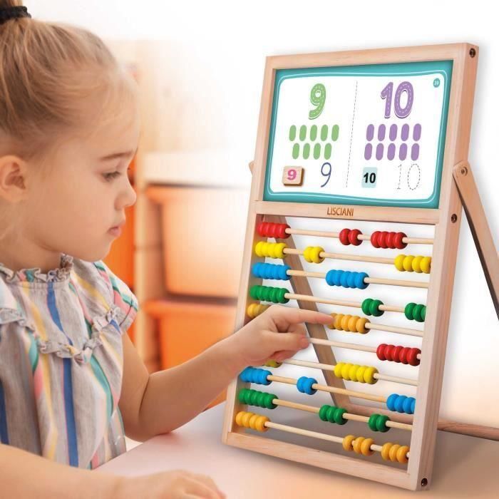 Caballete Mis Primeras Habilidades - Juego Montessori - MONTESSORI - Tablero de doble cara, letras y números magnéticos 3 Caballete Mis Primeras Habilidades - Juego Montessori - MONTESSORI - Tablero de doble cara, letras y números magnéticos 3