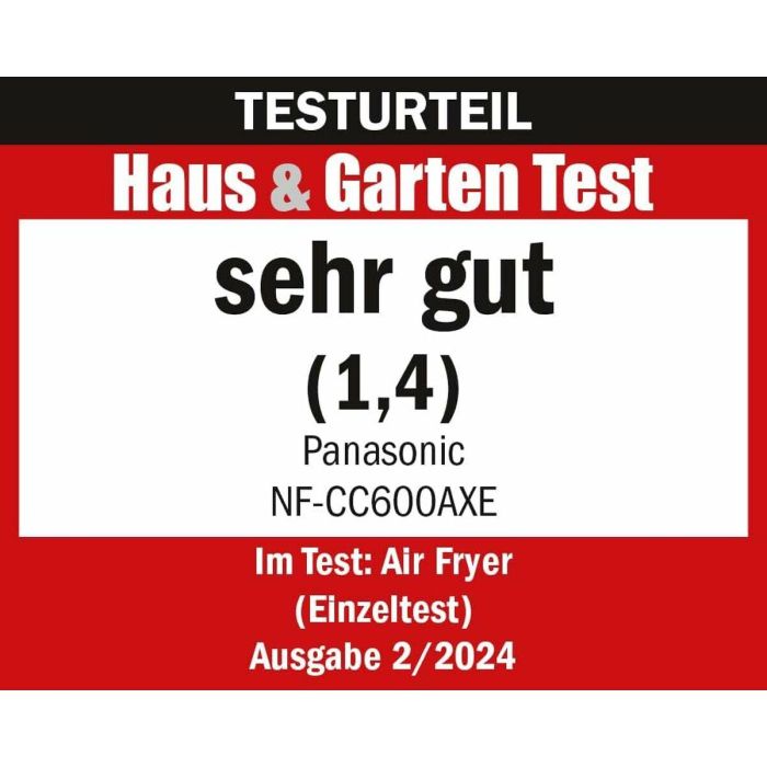 Freidora de Aire Panasonic NF-CC600AXE 1450 W 6 L 1