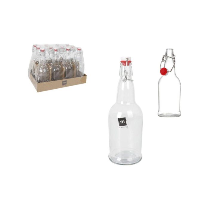 Botella de Cristal La Mediterránea 500 ml 0,5 L (24 Unidades) 1 Botella de Cristal La Mediterránea 500 ml 0,5 L (24 Unidades) 1