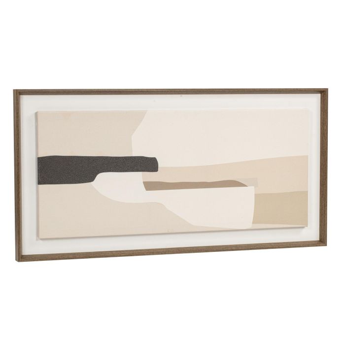 Cuadro Urban DKD Home Decor Beige Blanco 4 x 50 x 100 cm (2 Unidades) 4