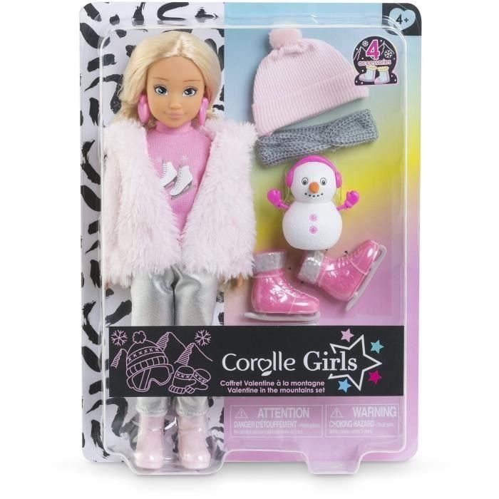 Muñeca de moda - COROLLE - Valentine a la Montagne - 28 cm - 4 accesorios - a partir de 4 años 2 Muñeca de moda - COROLLE - Valentine a la Montagne - 28 cm - 4 accesorios - a partir de 4 años 2