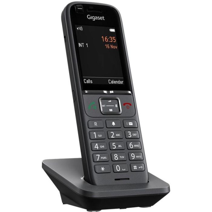 Gigaset S700H Pro Teléfono DECT Inalámbrico con Altavoz, Identificador de Llamadas y Pantalla TFT a Color, Antracita 1