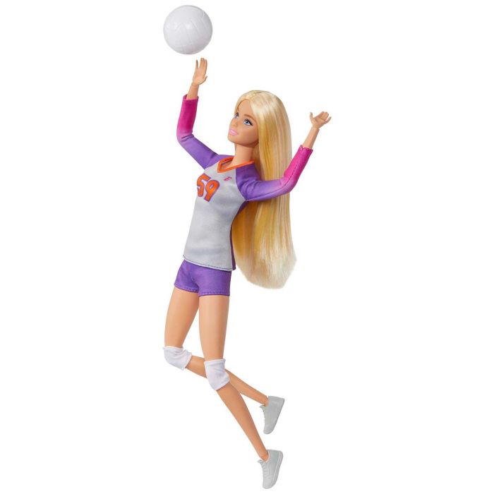 Muñeca Barbie Tu Puedes Ser Jugadora Voleibol Hkt72 Mattel 3