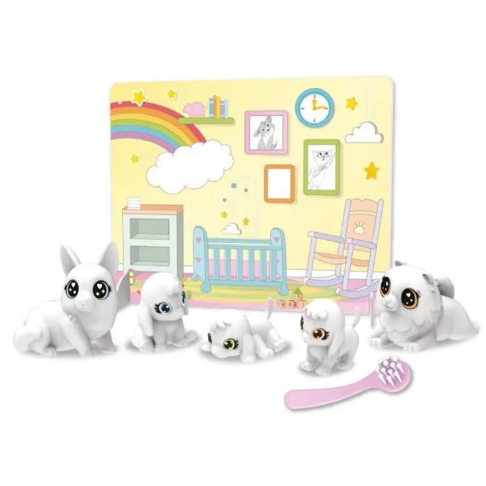 Crayola Washimals Baby Pets Nursery Pack Crayola - Familia lavable para colorear - Niños de 3 años CRA0071662275167 1