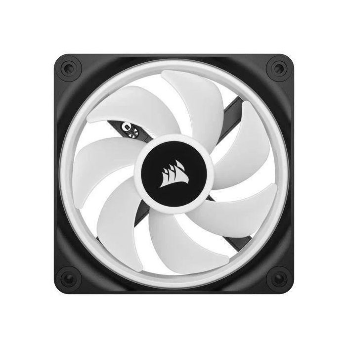 Corsair CO-9051001-WW Ventilador para Carcasa del Ordenador 12 cm Negro, Blanco - 480-2400 RPM, 63.1 CFM, PWM, LED Multi 3 Corsair CO-9051001-WW Ventilador para Carcasa del Ordenador 12 cm Negro, Blanco - 480-2400 RPM, 63.1 CFM, PWM, LED Multi 3