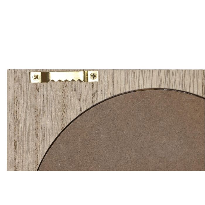 DKD Home Decor Marco Multifoto Boho para 3 fotos, Material MDF, Colores Natural y Multicolor, 43x40 cm 3 DKD Home Decor Marco Multifoto Boho para 3 fotos, Material MDF, Colores Natural y Multicolor, 43x40 cm 3