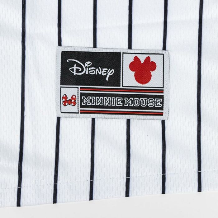 Camiseta Deportiva de Manga Corta Minnie Mouse Baseball Unisex 1