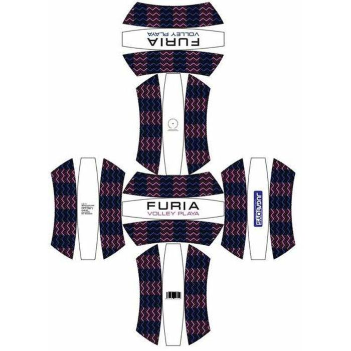 Balón volley playa furia 230mm, tacto suave - modelos surtidos 3