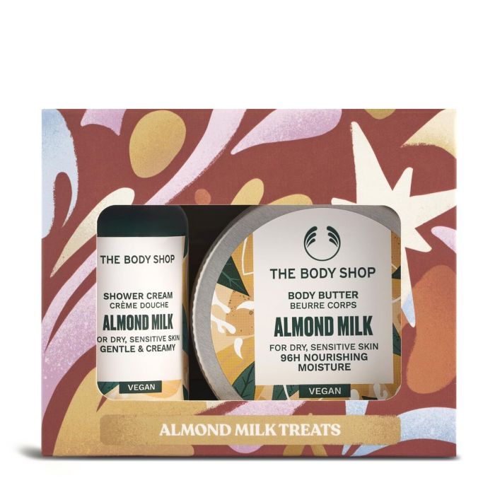 Set de Cosmética Mujer The Body Shop ALMOND MILK 2 Piezas 3