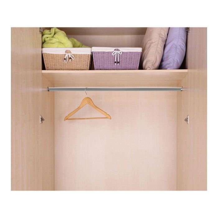 Cintacor Barra Armario Ovalada Cromada 150cm Acabado Brillo Stor Planet