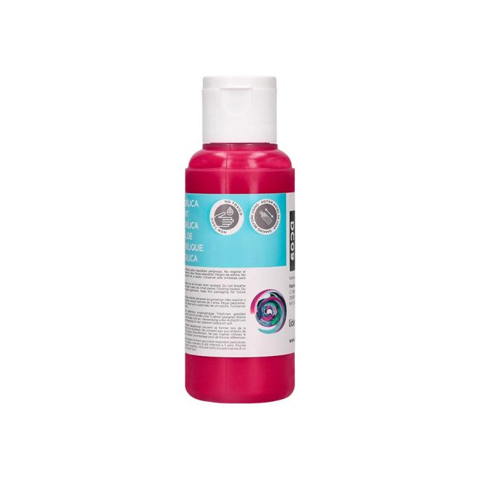 Pintura Acrilica Liderpapel Bote De 80 mL Magenta 4