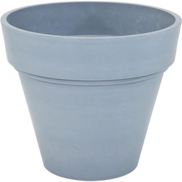 Maceta - MEGA COLLECTIONS - Jardinera Ecostone - Ø 55 cm - H 51 cm - Gris Maceta - MEGA COLLECTIONS - Jardinera Ecostone - Ø 55 cm - H 51 cm - Gris