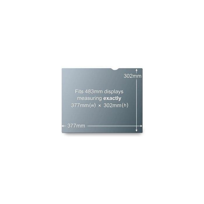 3M Black Privacy Filter for Desktops PF19.0 2 3M Black Privacy Filter for Desktops PF19.0 2