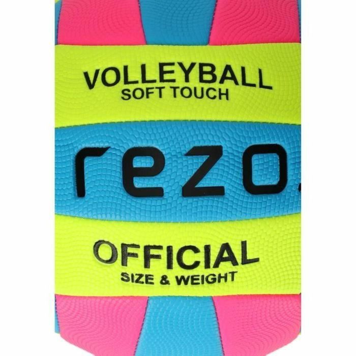 REZO AUC5715182456051 Balón de Voleibol PVC Bicolor, Resistente y Ligero 1 REZO AUC5715182456051 Balón de Voleibol PVC Bicolor, Resistente y Ligero 1