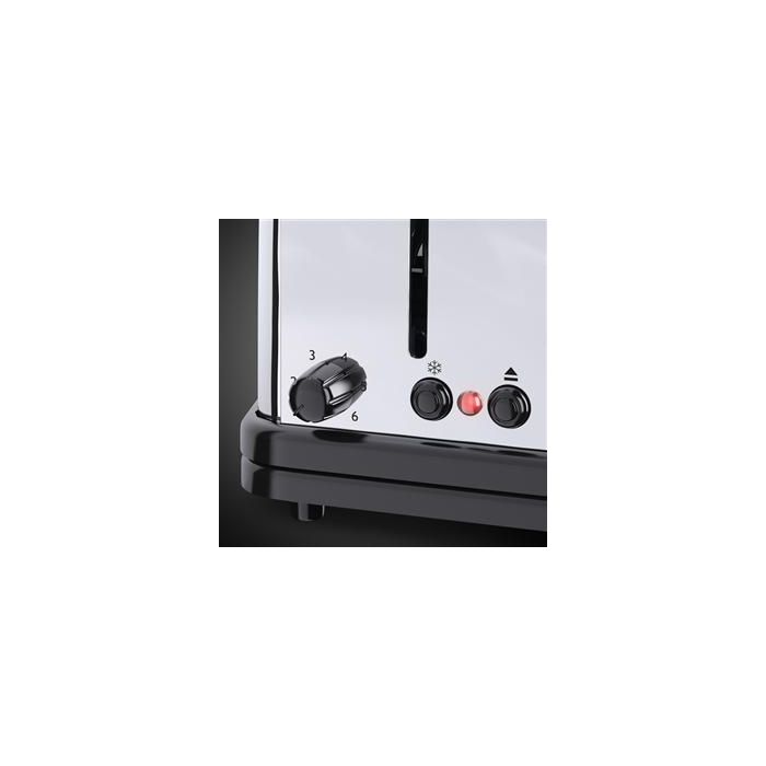 Russell Hobbs 23510-56 Tostador con Ranura Alargada Victory, Regulador de Tueste, Apto para Pan Congelado, Bandeja Recogemigas 4