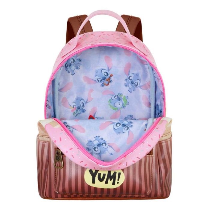 Mochila Heady Pequeña Muffin Disney Lilo y Stitch Rosa 3