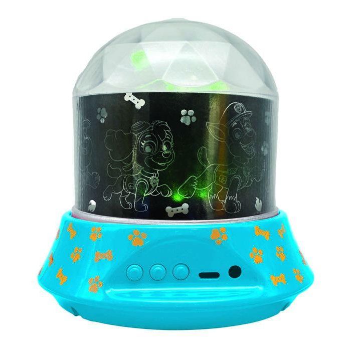 Lexibook LEX1695204906622 Luz Nocturna con Proyecciones de Paw Patrol y Efectos de Sonido 2