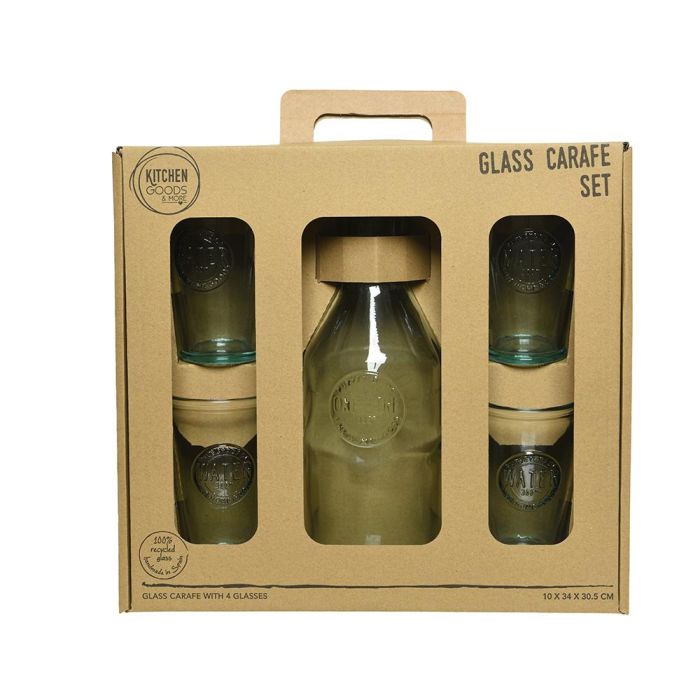 Set de Vasos Kitchen Goods Transparente Cristal 2 Set de Vasos Kitchen Goods Transparente Cristal 2