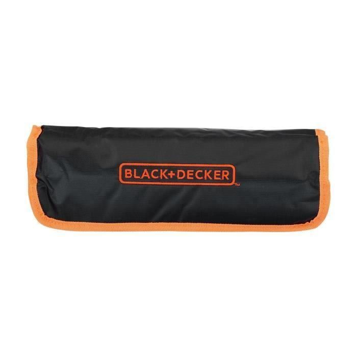 Black & Decker Bolsa Enrollable con 76 Accesorios para Mecánica Automotriz: Puntas Destornillador, Llaves, Zócalos y Herramientas Varias 2 Black & Decker Bolsa Enrollable con 76 Accesorios para Mecánica Automotriz: Puntas Destornillador, Llaves, Zócalos y Herramientas Varias 2