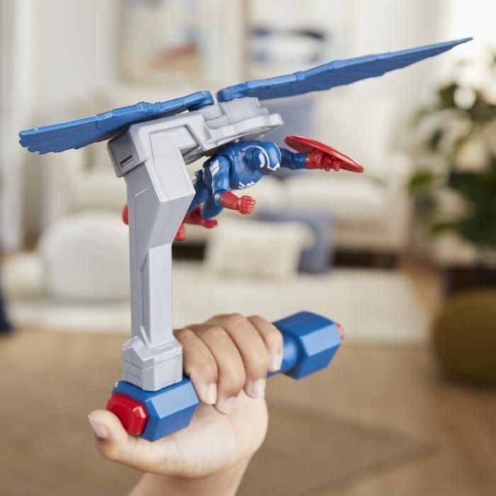 Figura de control de vuelo del Capitán América, Marvel Epic Hero Series Capitán América: Un mundo feliz, a partir de los 4 años 3 Figura de control de vuelo del Capitán América, Marvel Epic Hero Series Capitán América: Un mundo feliz, a partir de los 4 años 3