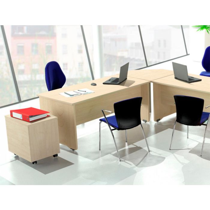 Mesa De Oficina Rocada Work 2001Ab02 Aluminio-Gris 140x80 cm 4 Mesa De Oficina Rocada Work 2001Ab02 Aluminio-Gris 140x80 cm 4