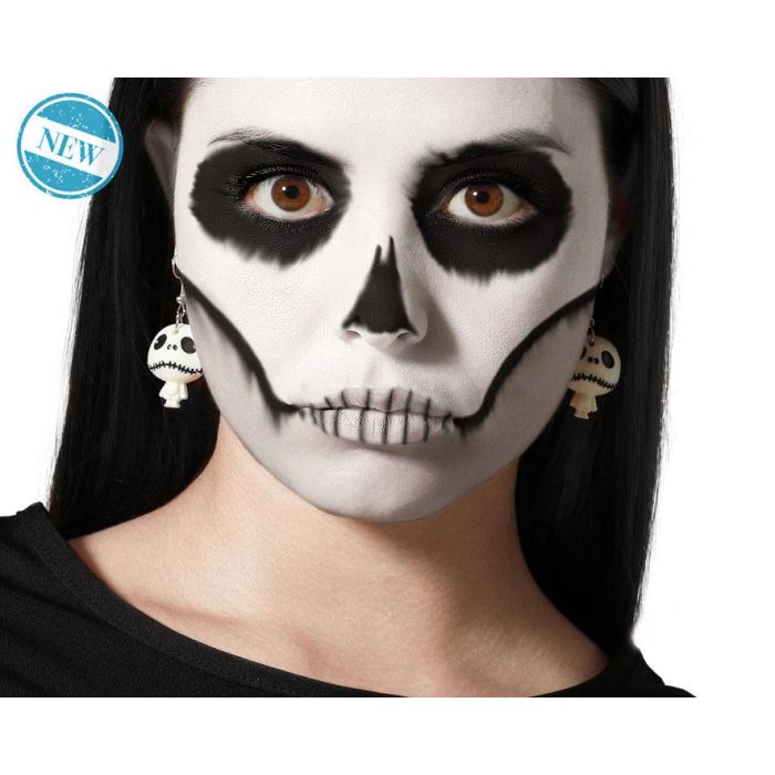 Pendientes Colgantes Fantasma Blanco Halloween - Accesorio para Disfraces, Fiestas Infantiles o Temáticas 0 Pendientes Colgantes Fantasma Blanco Halloween - Accesorio para Disfraces, Fiestas Infantiles o Temáticas 0