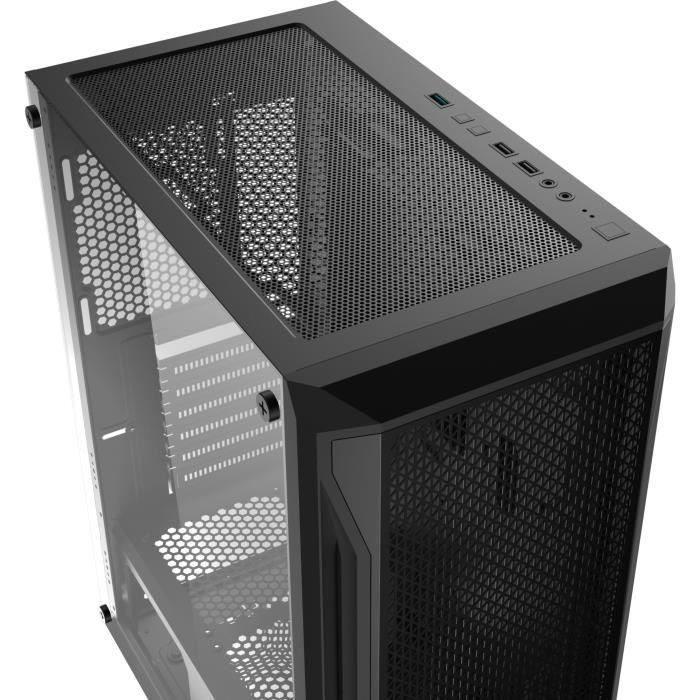 Carcasa para PC - XIGMATEK - Gaming X - Carcasa sin fuente de alimentación - Torre mediana - Formato ATX - Negro (EN46621) 3