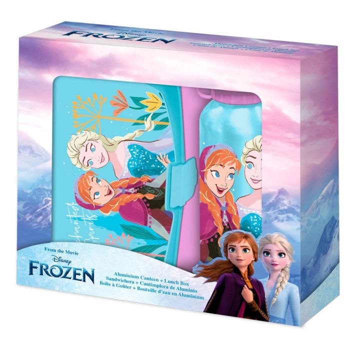 Sandwichera + Cantimplora Frozen Fr50009 Kids Licensing 1 Sandwichera + Cantimplora Frozen Fr50009 Kids Licensing 1