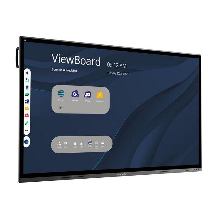 ViewSonic IFP8662 - 86"(85.6") 20 Points Multi Pcap Touch, 9H Tempered Glass (4mm)(AG), 3840x2160, 350nits,1200:1, DDR4 3G, 32GB Storage 4 ViewSonic IFP8662 - 86"(85.6") 20 Points Multi Pcap Touch, 9H Tempered Glass (4mm)(AG), 3840x2160, 350nits,1200:1, DDR4 3G, 32GB Storage 4