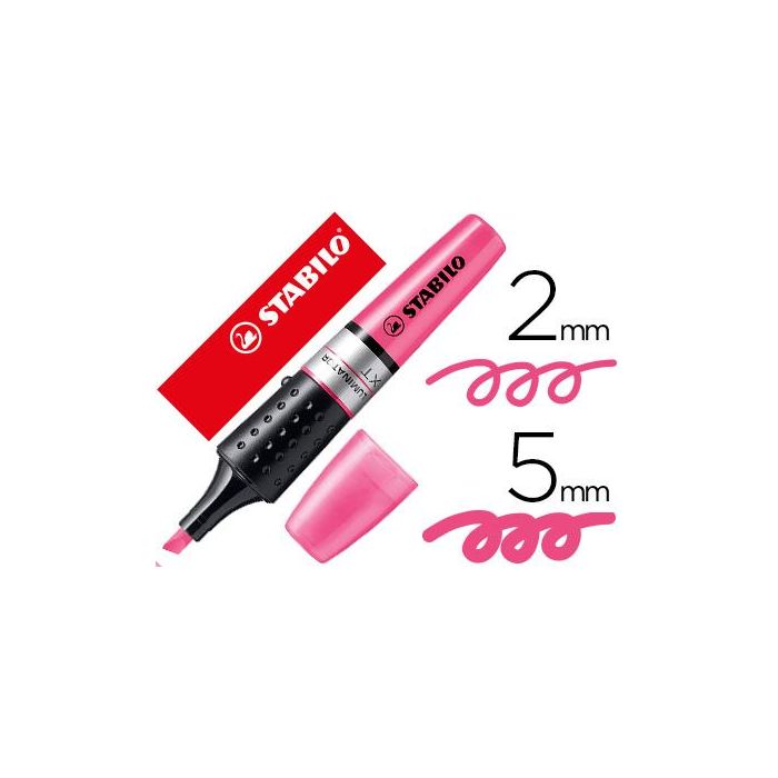 Rotulador Stabilo Boss Luminator Rosa Tinta Liquida 5 unidades