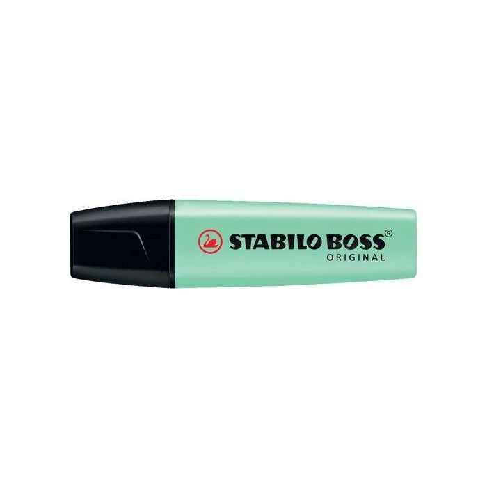 Marcador Fluor Stabilo Boss 70 Pastel Menta (Set de 10)